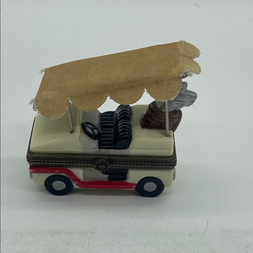 Midwest of Canon Falls Golf Cart with Tan Canopy and Golf Ball Trinket Box